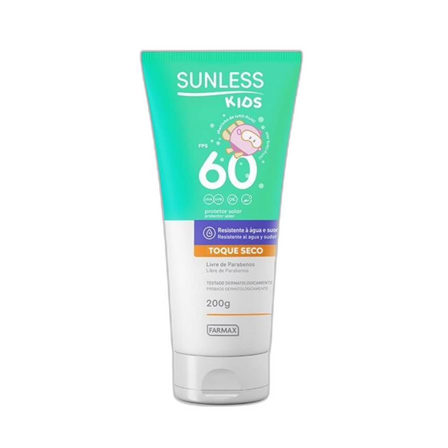 Protetor Solar Kids Sunless FPS60 200g