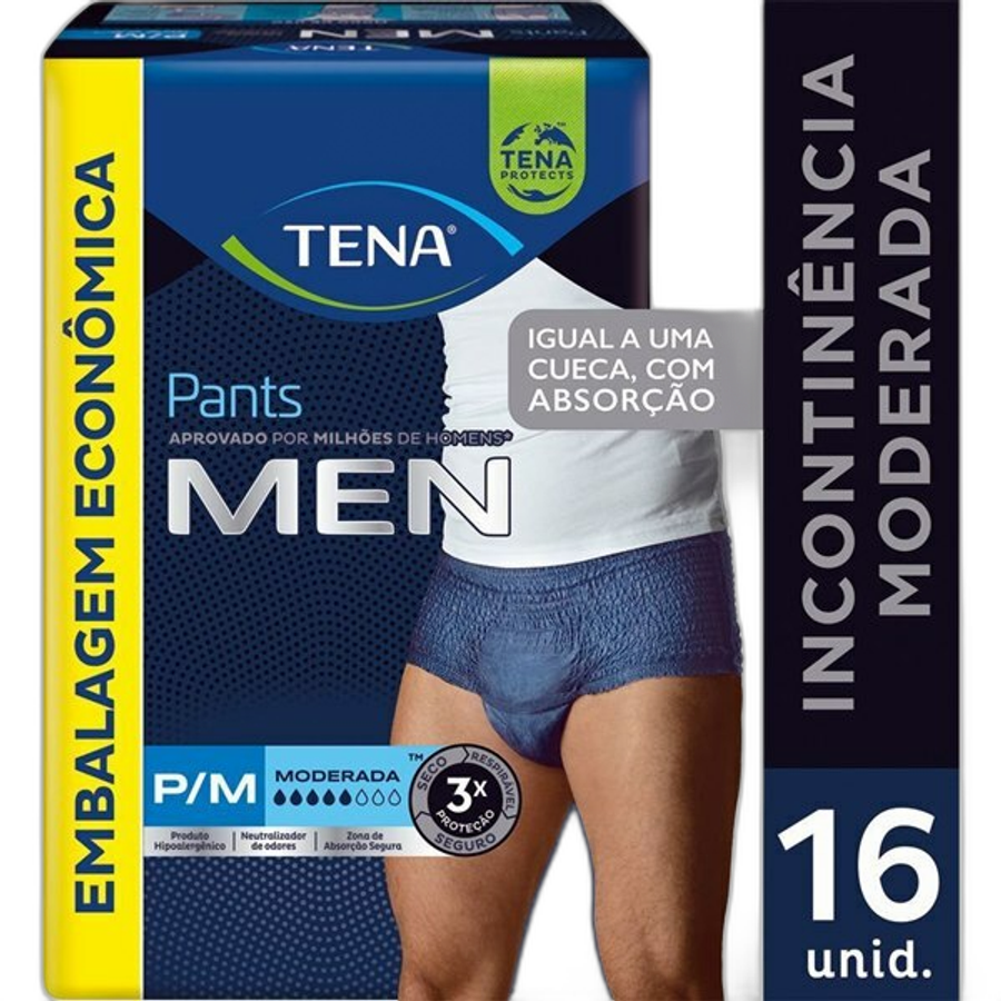 FR TENA PANTS MEN P/M 16UN