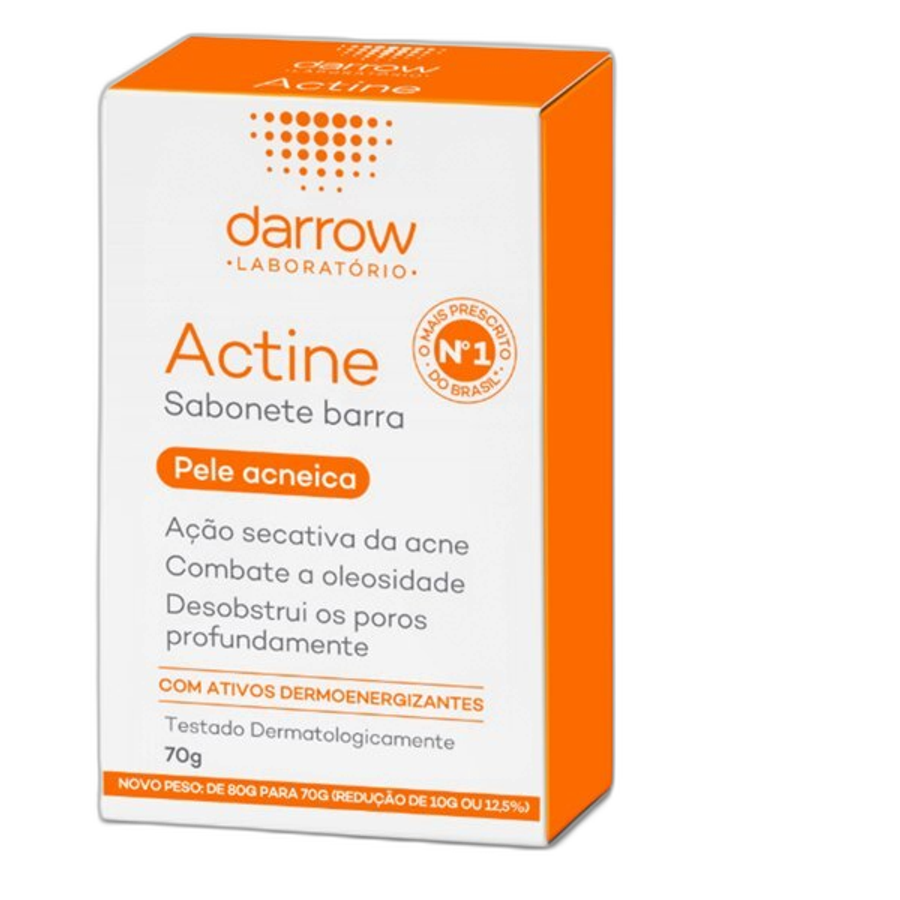 Sabonete em Barra Darrow Actine Pele Acneica 70g Facial