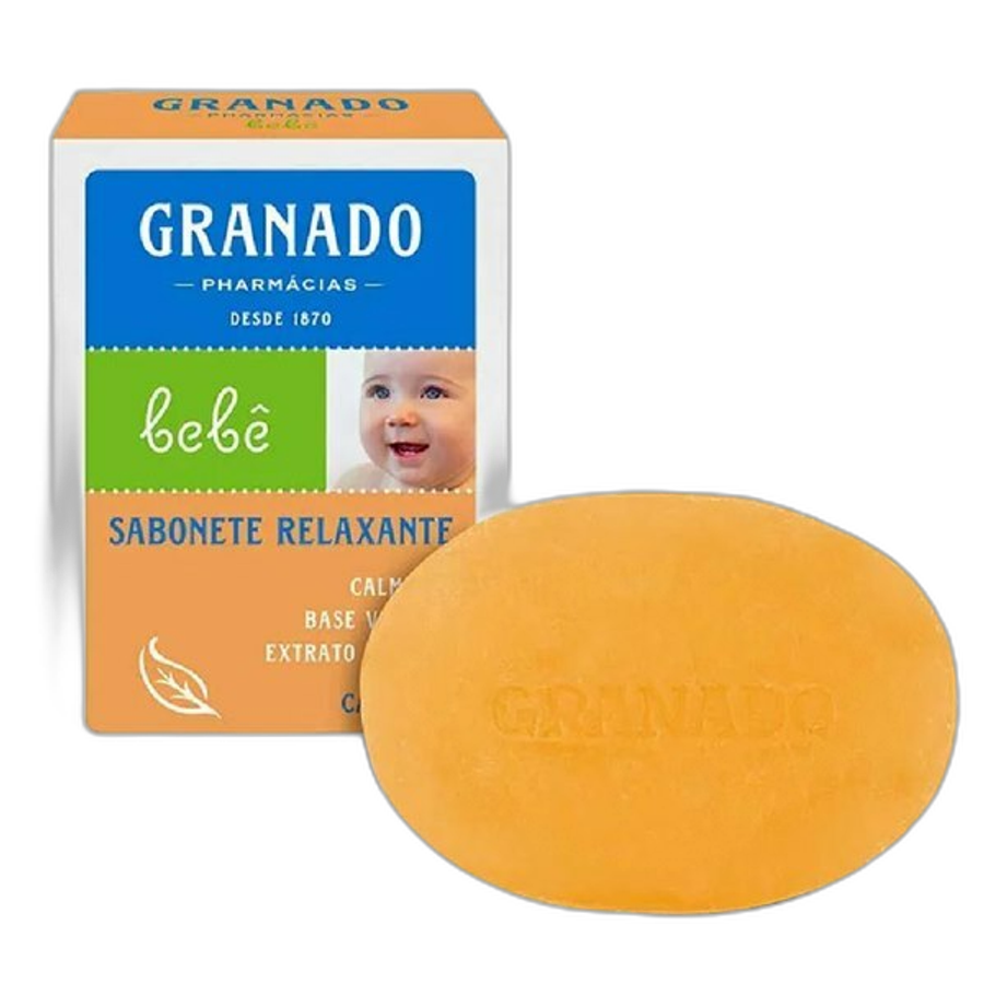 Sabonete em Barra Granado Bebê Glicerina Camomila 90g
