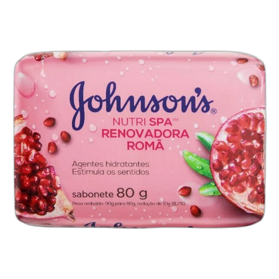 Sabonete em Barra Johnsons Nutri Spa Roma 80g