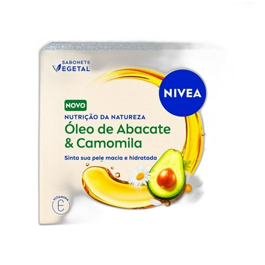 Sabonete em Barra Nivea Nutrição da Natureza Óleo de Abacate & Camomila 80g