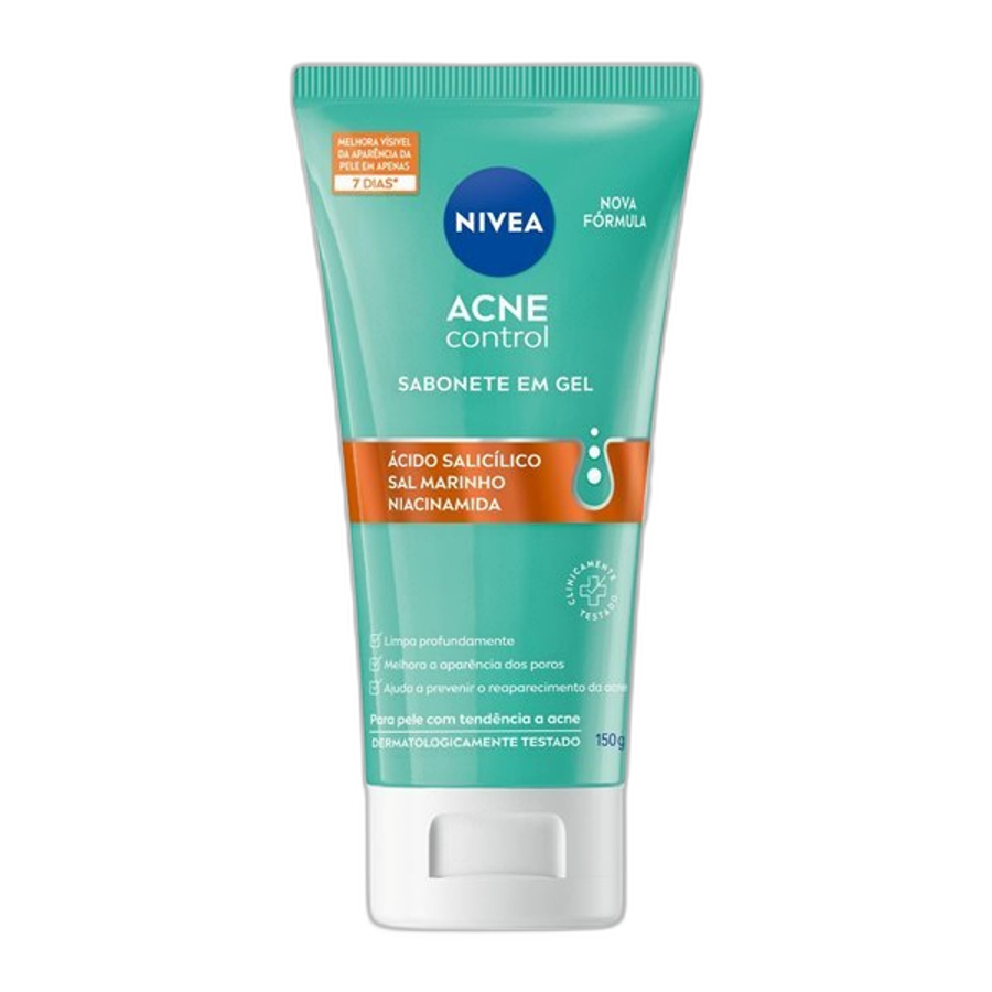 Sabonete Facial em Gel Nivea Acne Control 150g