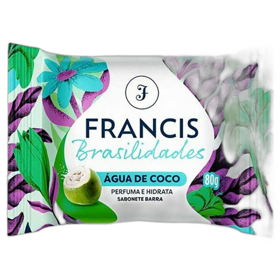 Sabonete em Barra Francis Brasilidades Água de Coco 80g