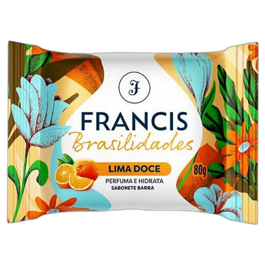 Sabonete em Barra Francis Brasilidades Lima Doce 80g