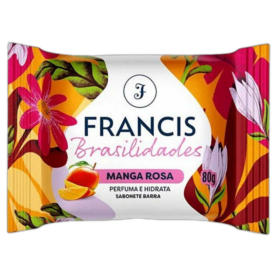 Sabonete em Barra Francis Brasilidades Manga Rosa 80g