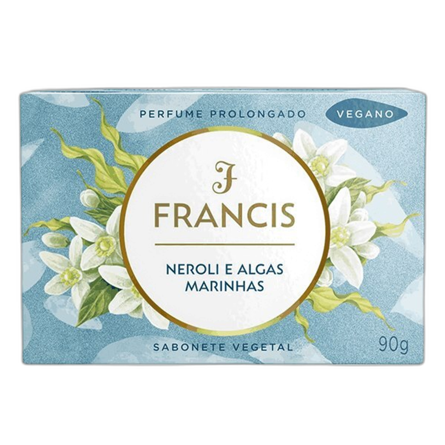 Sabonete em Barra Francis Clássico Neroli e Algas Marinhas 90g