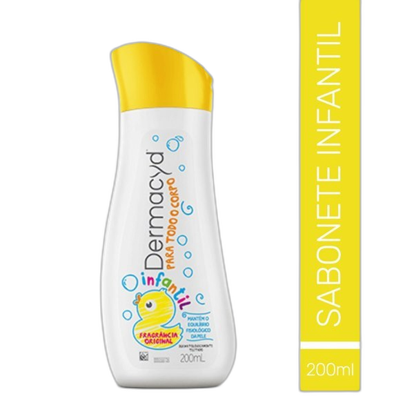 Sabonete Líquido Infantil Dermacyd 200ml