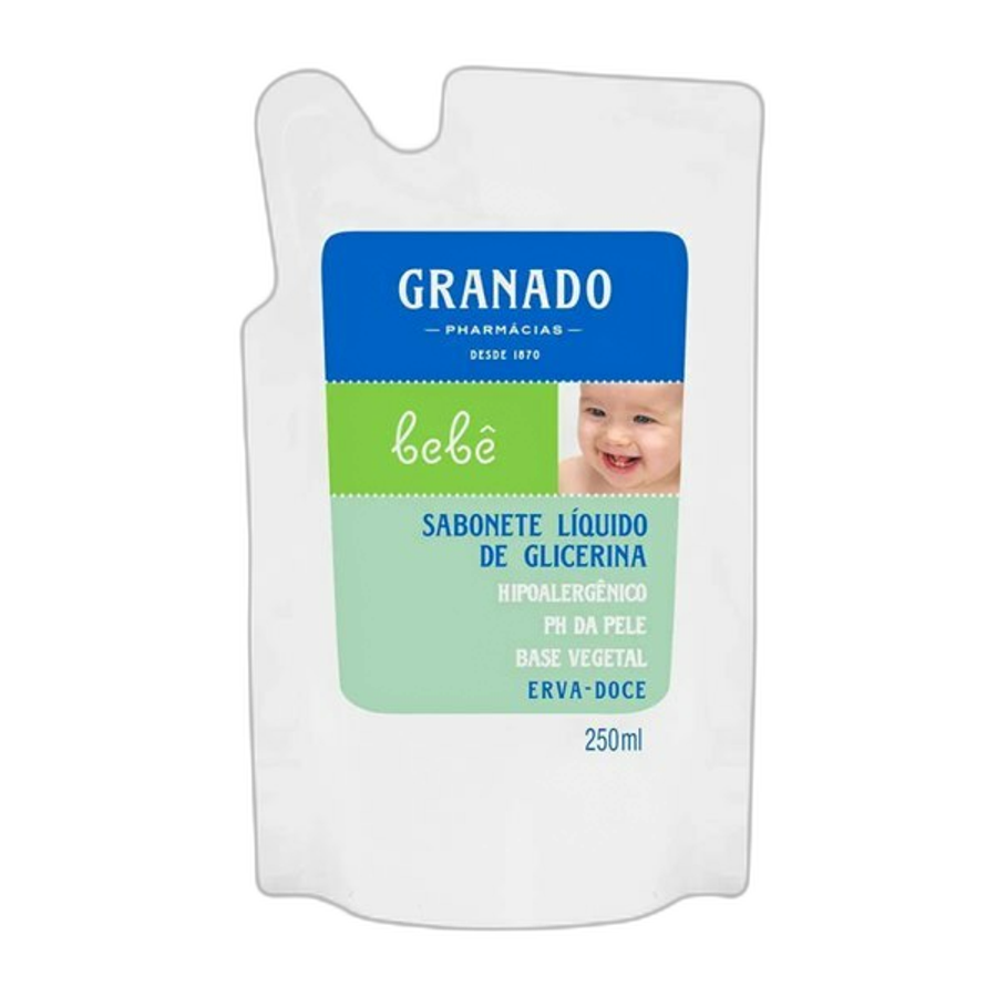 Sabonete Líquido Granado Bebê Erva-Doce Refil 250ml