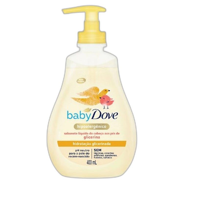 Sabonete Líquido Dove Baby Hidratação Glicerinada 400ml