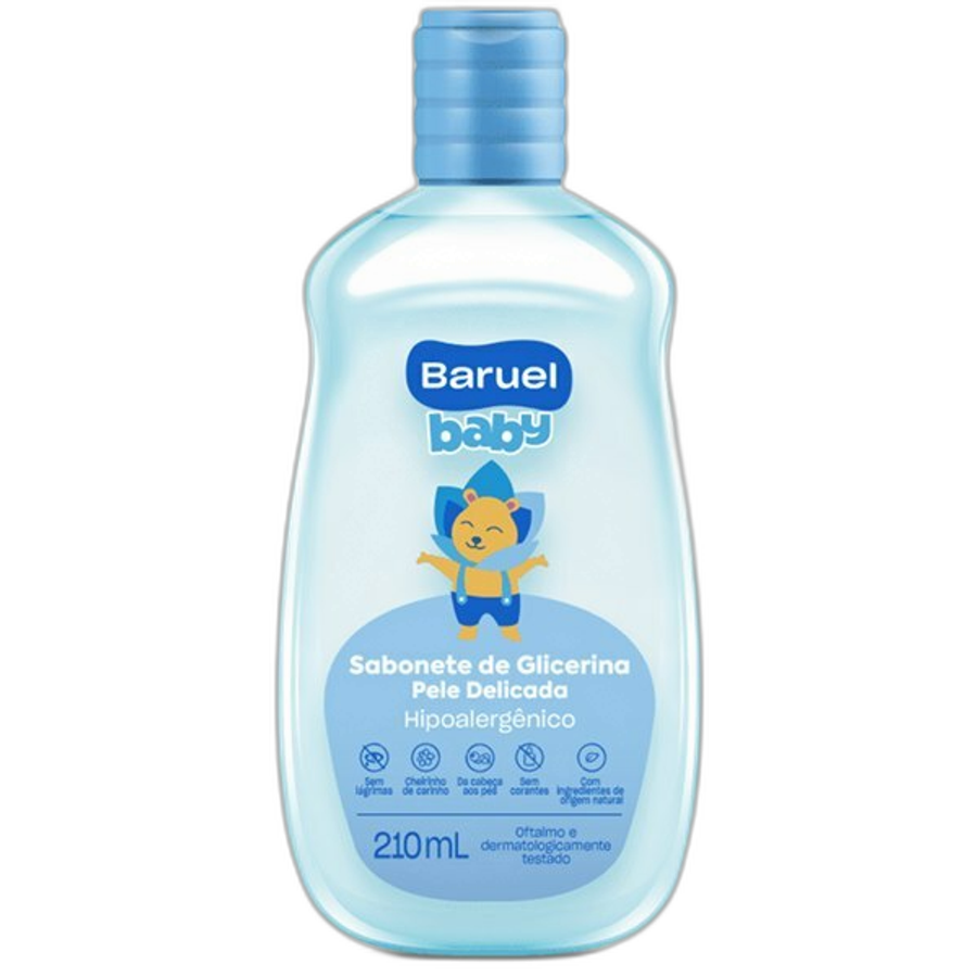 SAB BARUEL BABY 210ML LIQ PELE DELICADA