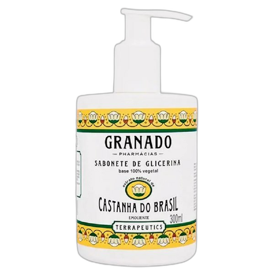 Sabonete Líquido Granado Glicerina Castanha do Brasil 300ml