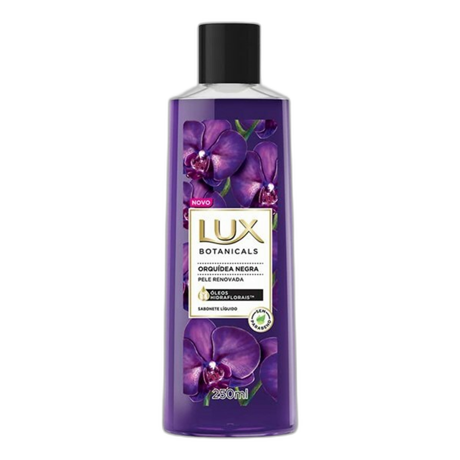 Sabonete Liquido Corporal Lux Botanicals Orquídea Negra 250ml