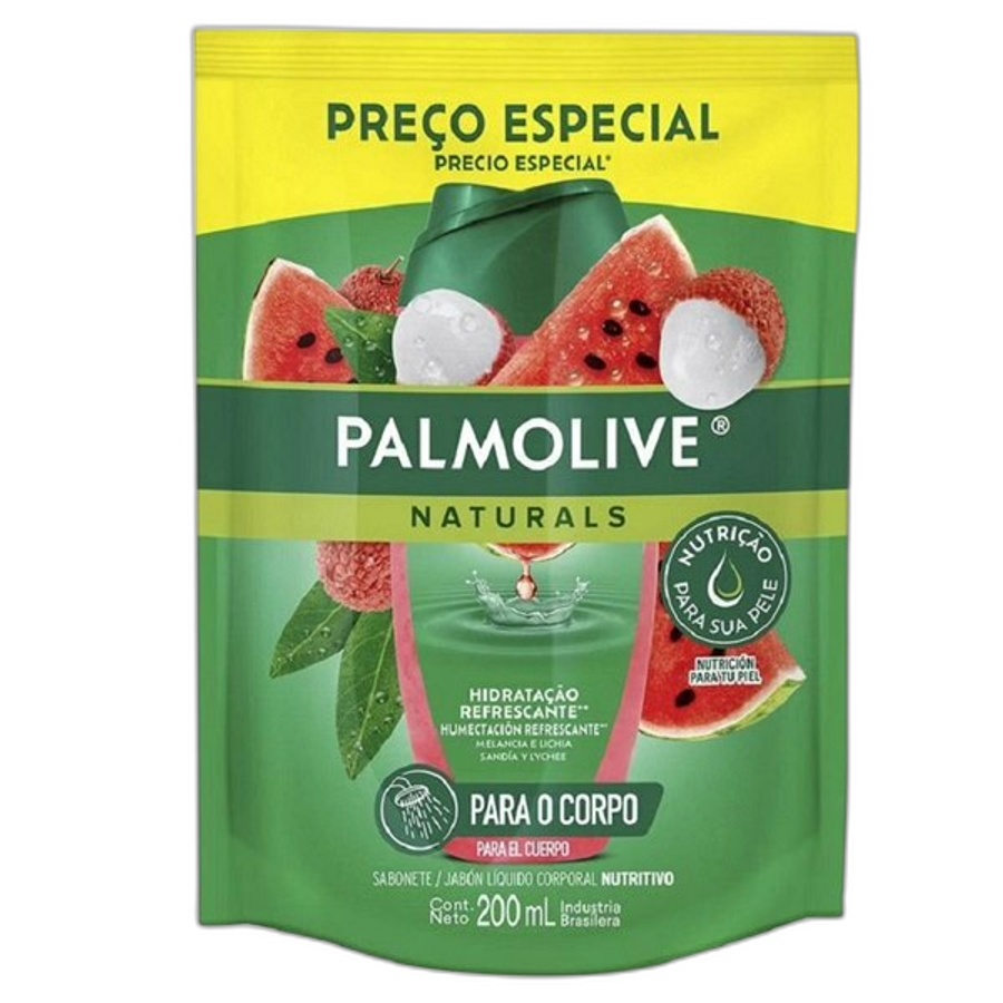 SAB.LIQ.PALMOLIVE NATURALS 200ML HIDRAT
