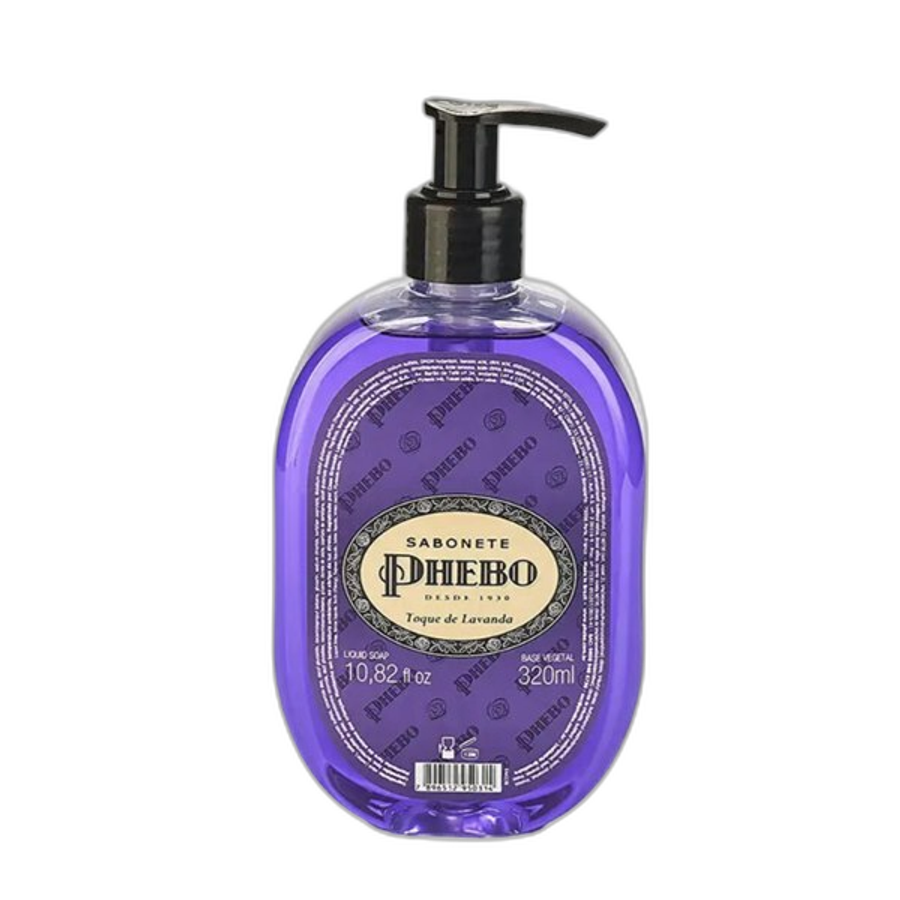Sabonete Líquido Phebo Toque de Lavanda 320ml
