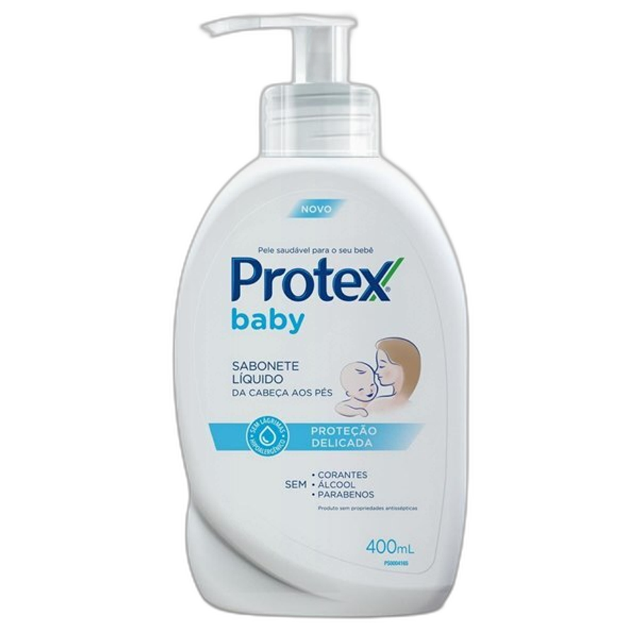 Sabonete Líquido para Bebê Protex Baby Delicate Care 400ml