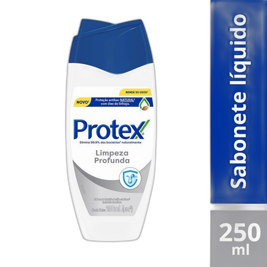 Sabonete Líquido Corporal Protex Limpeza Profunda 250ml