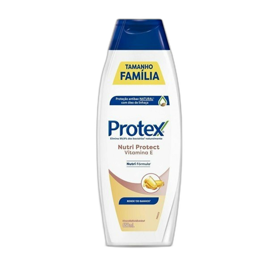Sabonete Líquido Antibacteriano Protex Nutri Protect Vitamina e 650ml