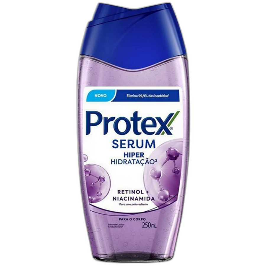 Sabonete Líquido Protex Serum Hiper Hidratação Retinol Niacinamida 250ml