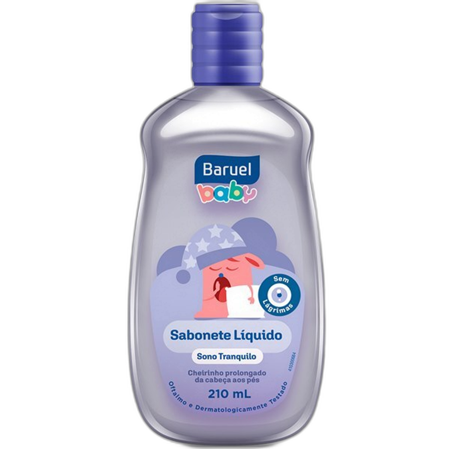 Sabonete Líquido Baruel Baby Sono Tranquilo 210ml