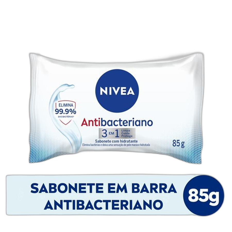 SAB NIVEA 85G ANTIBACTERIANO 3 EM 1