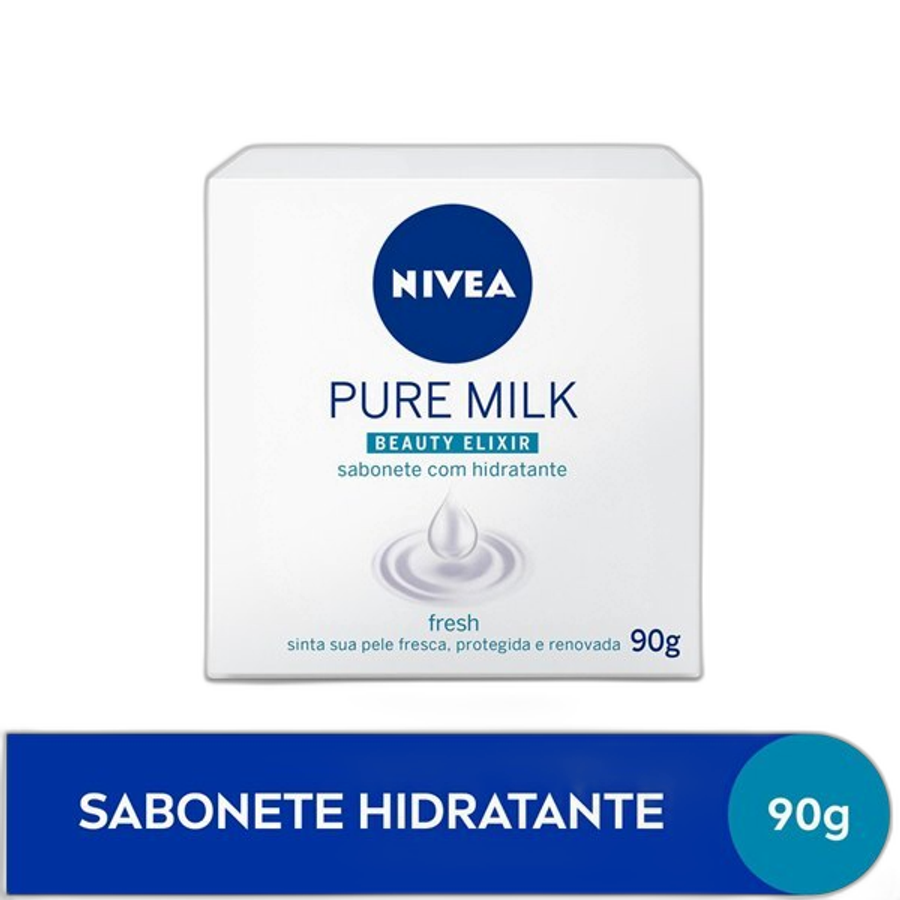 SAB NIVEA 90G PURE MILK FRESH