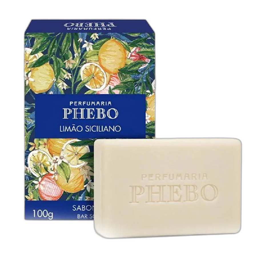 Sabonete em Barra Phebo Limão Siciliano 100g