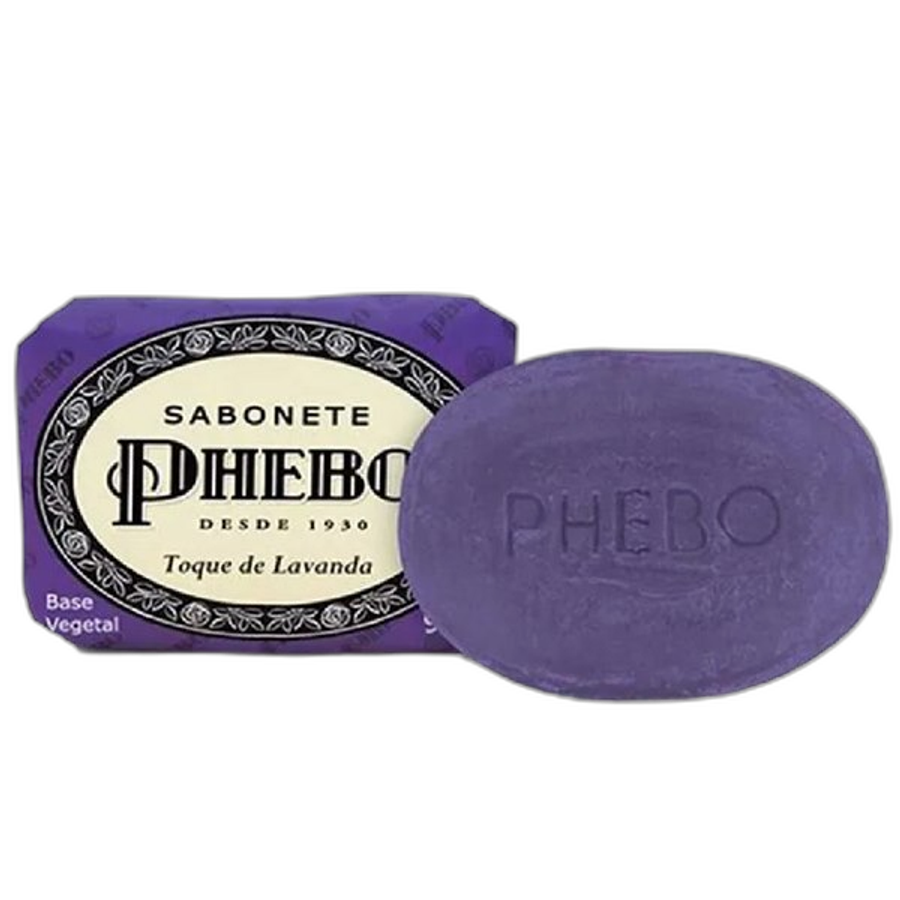 Sabonete em Barra Phebo Toque de Lavanda 90g