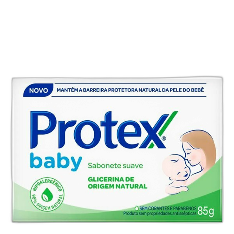 Sabonete em Barra Protex Baby Suave Glicerina Natural 85g