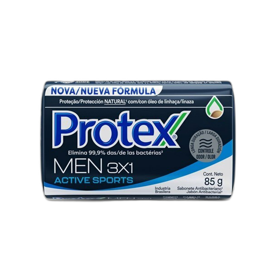 Sabonete em Barra Masculino Antibacteriano Protex Men Sport 85g