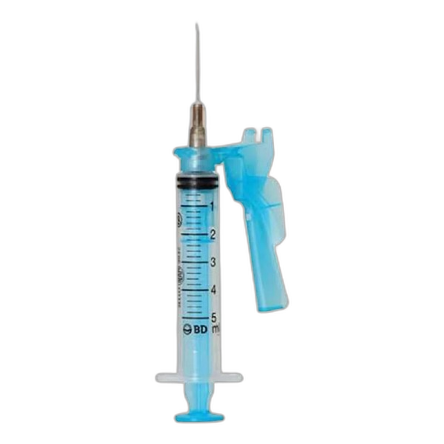 Seringa Descartávelável Solomed 5ml com Agulha 25mm X 7mm Bd 1 Unidade