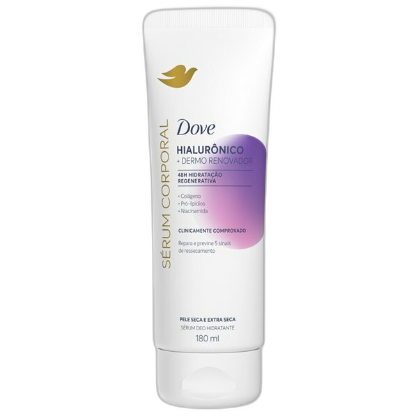 Sérum Hidratante Corporal Dove Hialurônico + Dermo Renovador 180ml