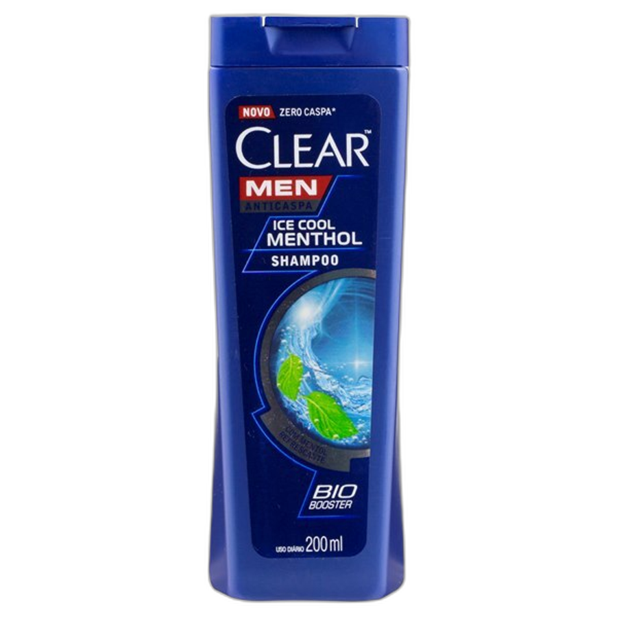 Shampoo Anticaspa Clear Men Ice Cool Menthol 200ml