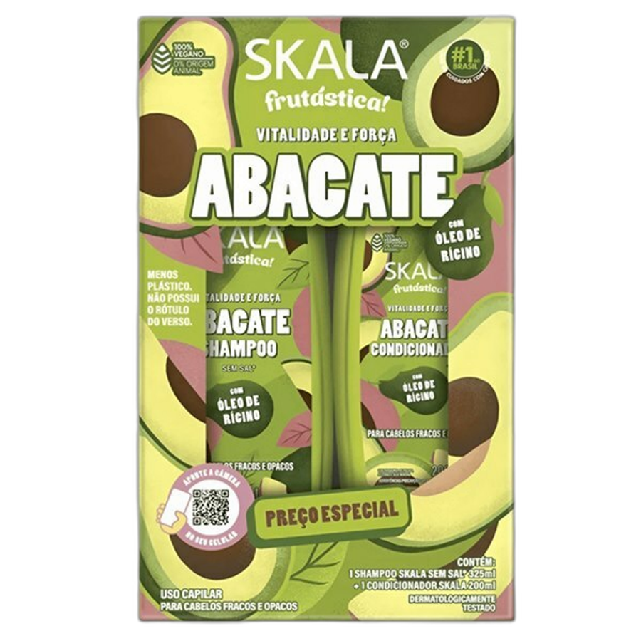 SH + COND SKALA 325 + 200ML BOMBA ABACATE