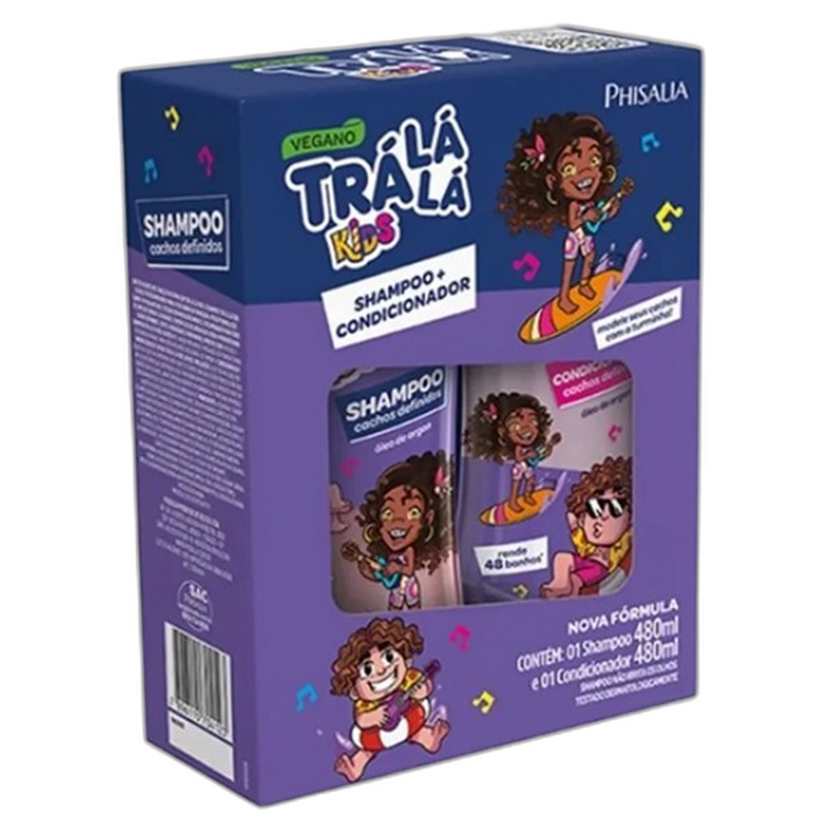 KIT TRALALA SH +COND CACHOS DEFINIDOS