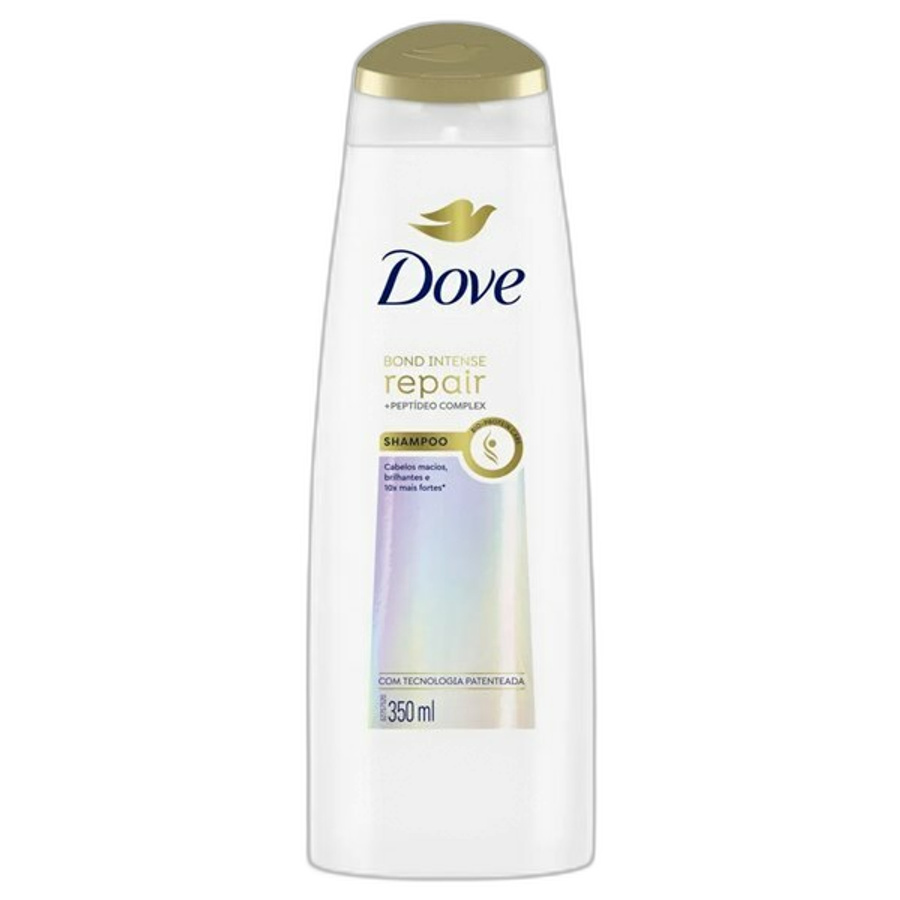 Shampoo Dove Bond Intense Repair + Peptídeo 350ml