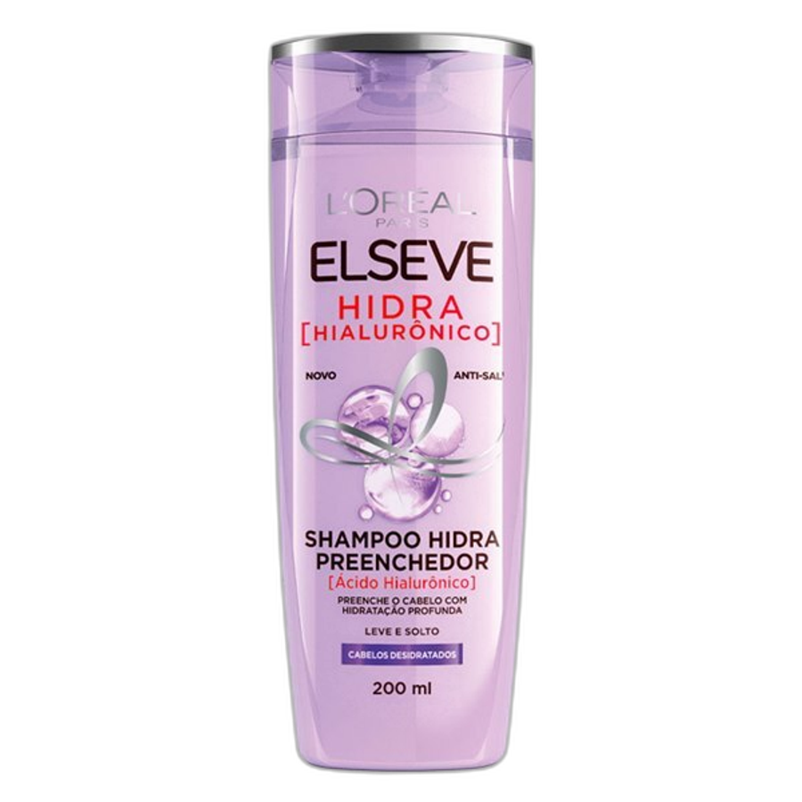 Shampoo Elseve L'oréal Paris Preenchedor Hidra Hialurônico 200ml
