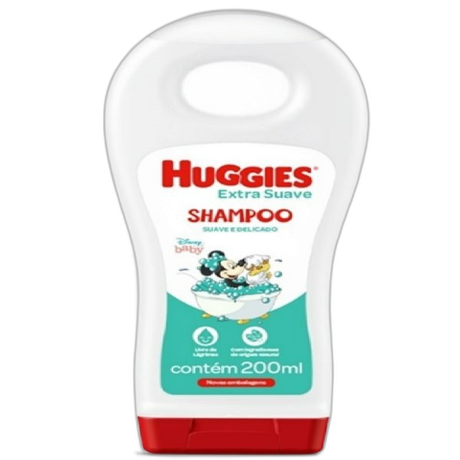 Shampoo Huggies Extra Suave para Bebê 200ml