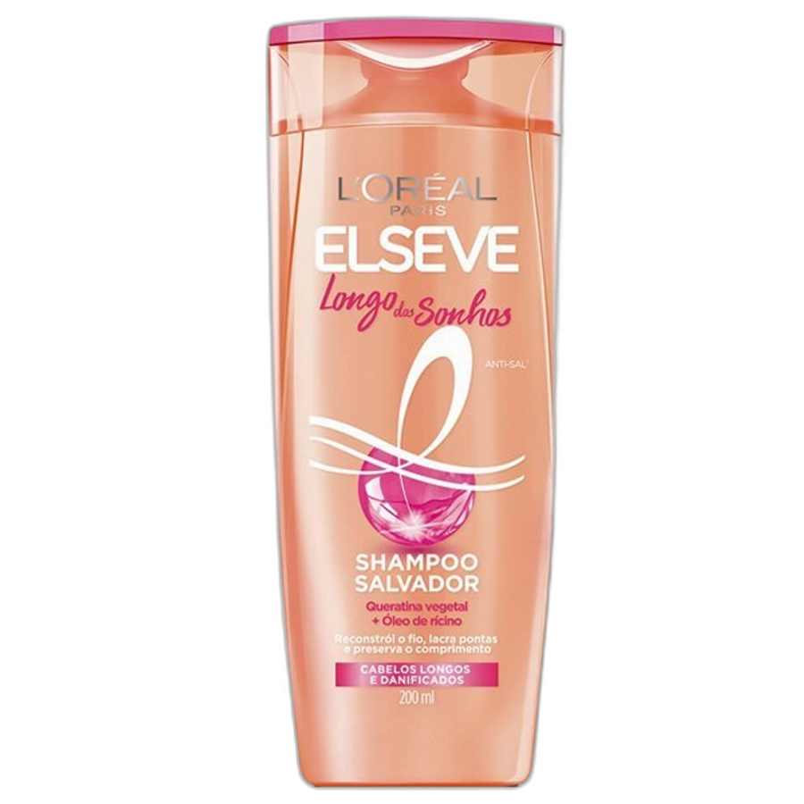 Shampoo L'oréal Paris Elseve Longo dos Sonhos 200ml