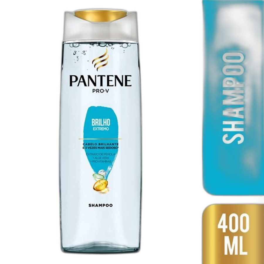 Shampoo Pantene Brilho Extremo 400ml