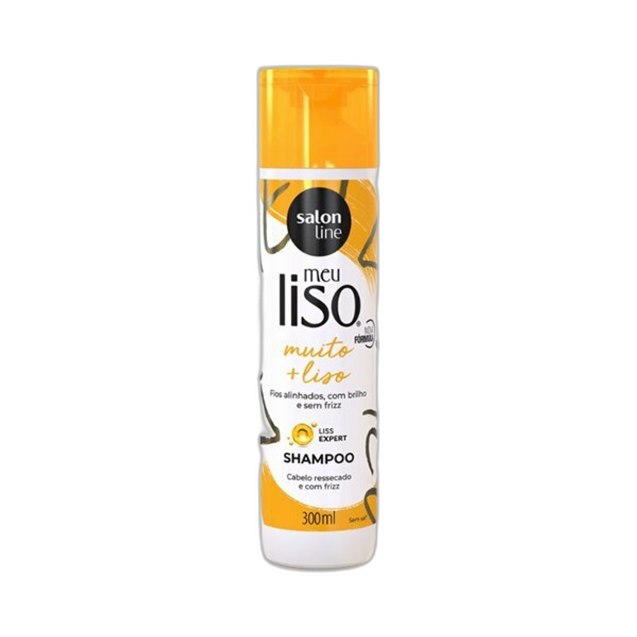 Shampoo Salon Line Meu Liso Amido de Milho Capilar 300ml