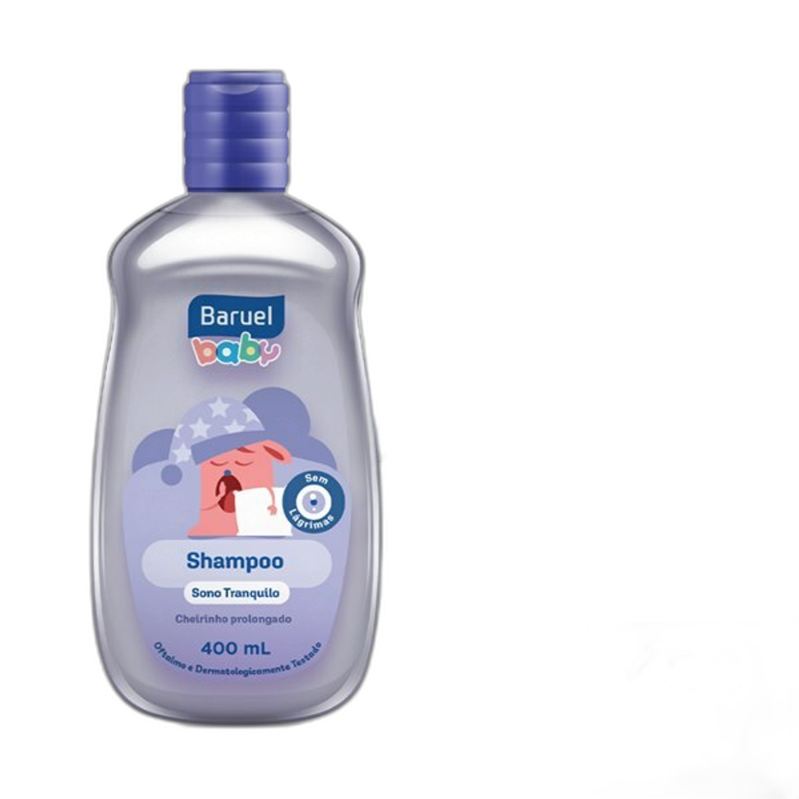 Shampoo Infantil Baruel Baby Sono Tranquilo 400ml