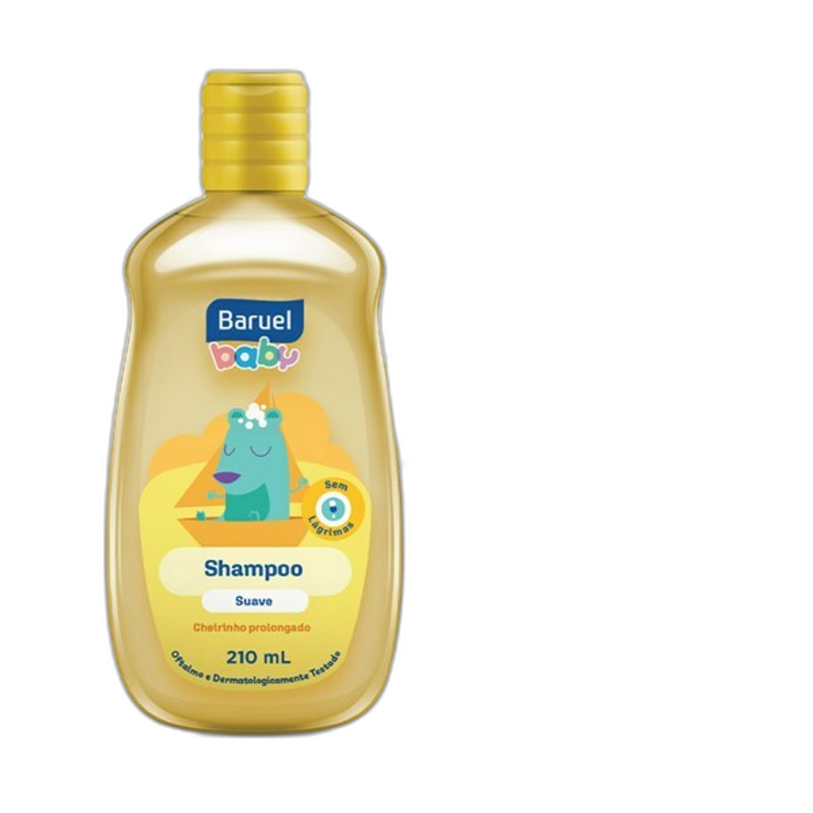 Shampoo Infantil Baruel Baby Suave 210ml