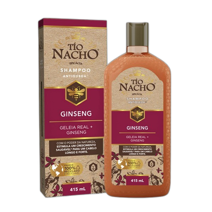 Shampoo Tio Nacho Antiqueda Ginseng 415ml