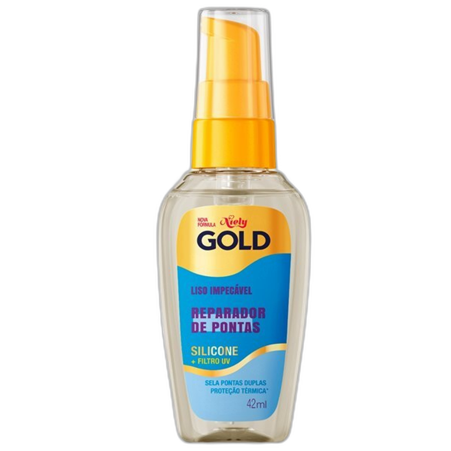 Silicone Niely Gold Reparador de Pontas Liso Pleno 42ml