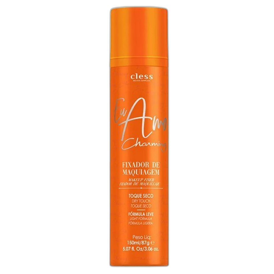Fixador de Maquiagem Cless Eu Amo Charming Toque Seco 150ml