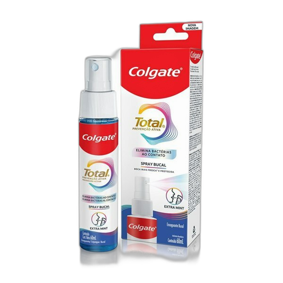 SPRAY BUCAL COLGATE TOTAL 12 60ML