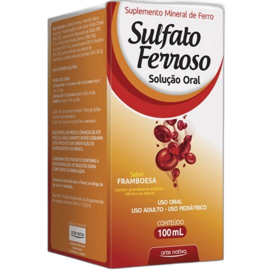 Sulfato Ferroso 100ml