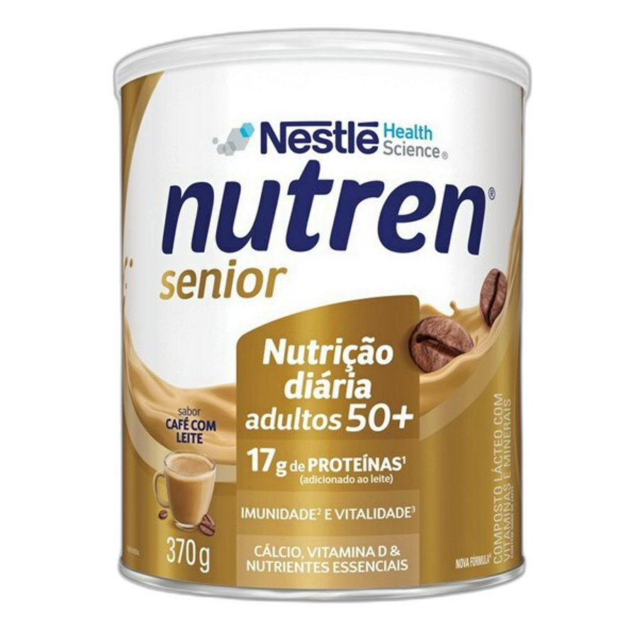 Complemento Alimentar Nutren Senior Café com Leite 370g