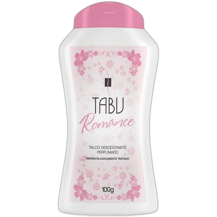 Talco Desodorante Tabu Romance 100g